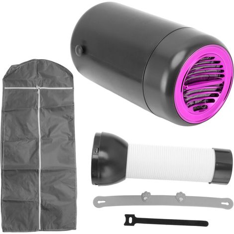 Multifunktionaler, tragbarer Wäschetrockner, schnelles Aufheizen, automatische Temperaturregelung, Mini-Reisewäschetrockner für Zuhause, EU-Stecker, 220 V, 50 Hz
