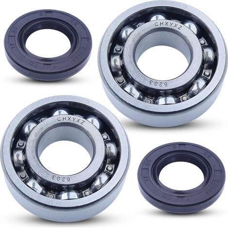 Roulements de Vilebrequin Joints d'Huile pour Stihl 029 038 039 075 090 290 MS290 M310 MS380 MS381 MS390 Remplacement pour 96390101743, 95030030440 (1/5)
