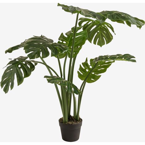 SKLUM Dekorative künstliche Pflanze Monstera  ↑120 cm                                 