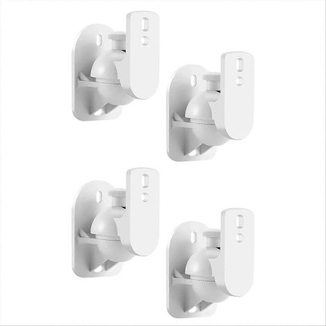 supports muraux réglables pour enceintes, avec rotation et inclinaison ajustables, pour un son surround. (1/5)