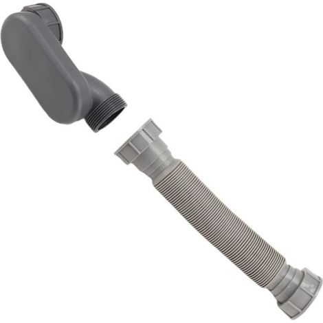 Tuyau d'évacuation pour baignoire, tuyau d'évacuation télescopique anti-odeurs, tuyau d'évacuation pour baignoire de douche, accessoires pour descente de baignoire. (1/5)
