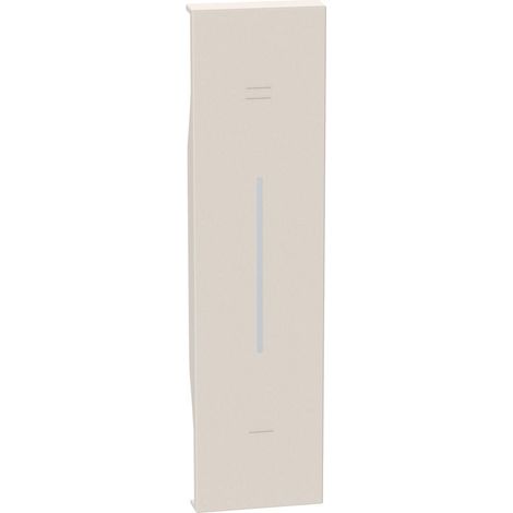 Cover illuminabile per K4418 1 modulo Sabbia Bticino Living Now KM01N