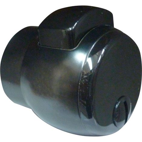 Meroni pomolo premiapri 12NE nero maniglia per porta porte bagno