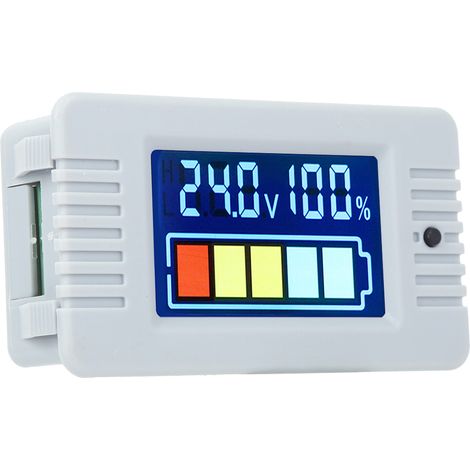 Testeur de capacité de batterie Peacefair à affichage numérique, voltmètre et testeur de puissance universel 0100 V (1/5)