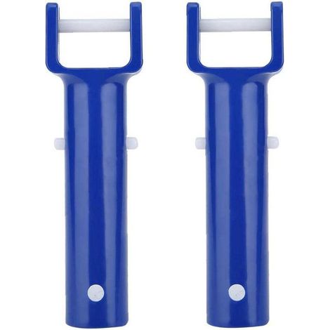 Piscine V Tête Poignée, Piscine Tête de Brosse Poignée, Piscine V Pince Tête Poignée de Rechange D'accessoires 2PCS (1/5)