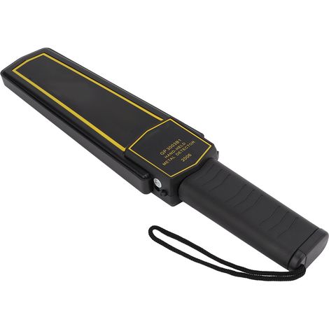 Hochempfindlicher Metalldetektor, präzise Detektion, geringer Stromverbrauch, 40 Stunden Akkulaufzeit, Flughafenscanner (1/5)