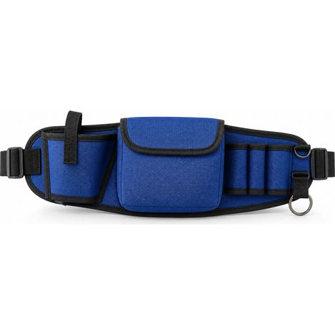 Sac à outils de ceinture électricien pour perceuse bleu (1/5)