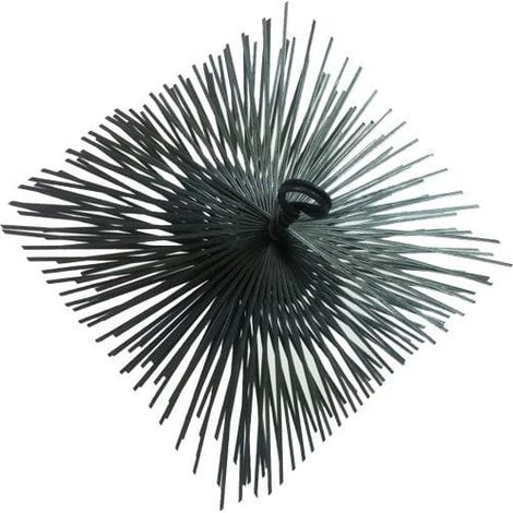 LIMPIADOR DE CHIMENEA 240 x 140mm ALAMBRE DE ACERO