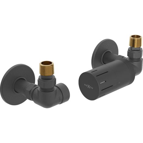 Mexen G05 set termostatico assiale con copertura R, antracite - W903-958-904-66 (1/3)
