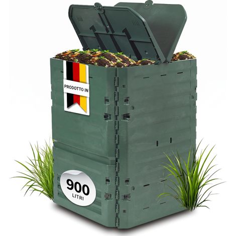 GARANTIA THERMO-KING compostiera 900 litri verde (1/5)