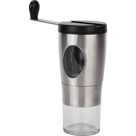 Manuelle und verstellbare Kaffeemühle aus Edelstahl und ABS für den Heimgebrauch (1/5)
