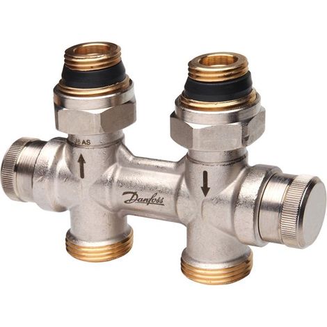 Danfoss Bloque de válvulas dinámico RLV-KDV para válvula-HK R 1/2'', Paso, 013G7870