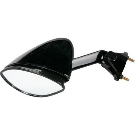 Rétroviseur Emgo 2025/02 Kawasaki ZX-12R '02-'06 gauche (OEM : 56001-1574) noir (modèle d'origine) (homologation) (1/2)