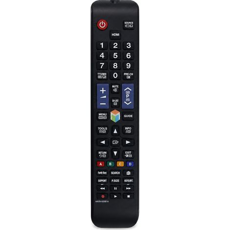 Mando a distancia de repuesto para TV compatible con Samsung AA59-00581A (1/5)