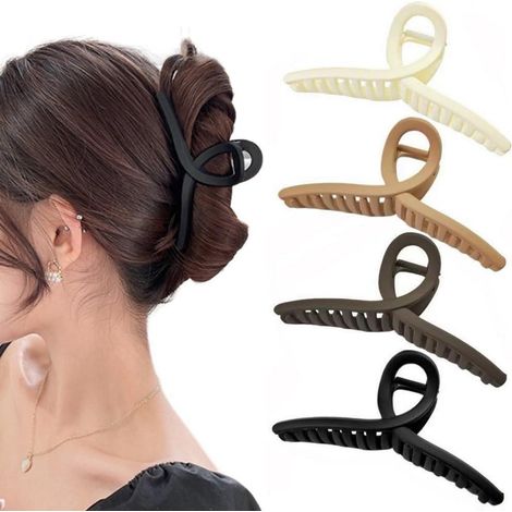4 Extra große Haarklammern 13cm - Rutschfeste Jaw Clips für Frauen (1/5)