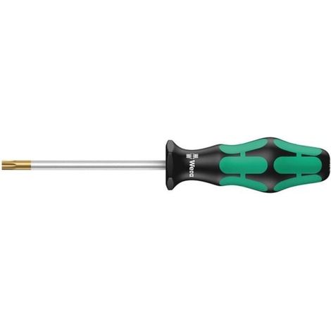 Tournevis TORX HF avec fonction de retenue, TX 27 x 115 mm, Noir/vert