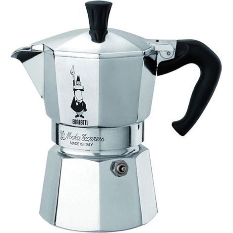 BIALETTI - Cafetière italienne Moka express - 6 tasses - aluminium
