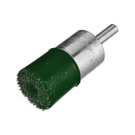 OSBORN Messingbeschichtete Stahlbürste mit 6 mm Schaft und 0,30 mm Borstendurchmesser