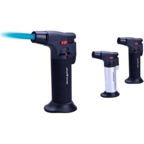 Torche Soufflante Mini Torche Brûleur à Gaz Rechargeable Avec Base à Ventouse