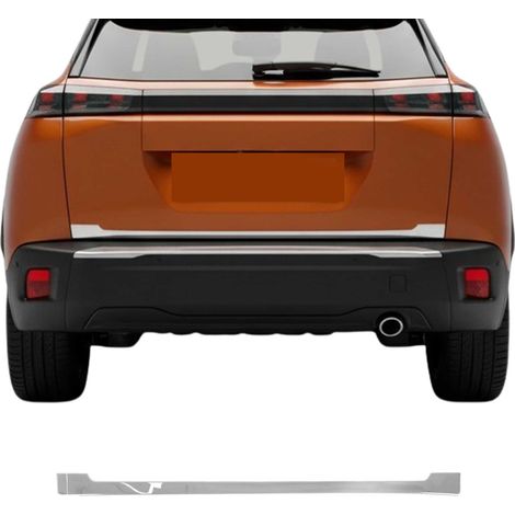 OMAC Garniture de Hayon Coffre pour Peugeot 2008 II 2019-2026 Inférieur Acier INOX
