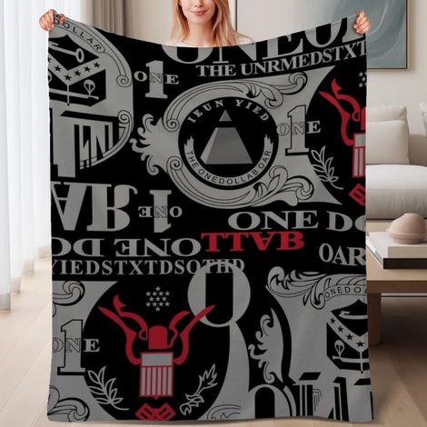 Couverture de lit en polaire, douce et chaude en microfibre printemps-été, décoration de chambre, cadeau parfait pour femmes et hommes, 6080 pouces (1/4)