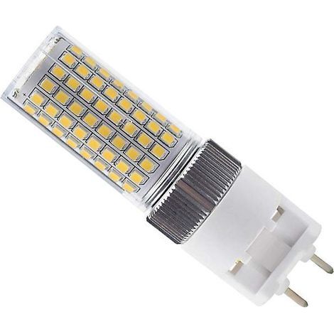 12w-avec Couvercle G12 Led Corn Lamp 12w 16w 20w 100-277v Alternative Aux Halognures Mtalliques Blanc Chaud 3000klampe Cdmt (1/5)