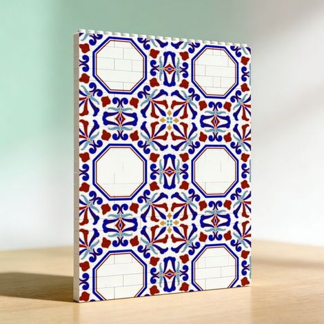 Cadre anniversaire en blocs créatif, cadeau pour couples (1/5)