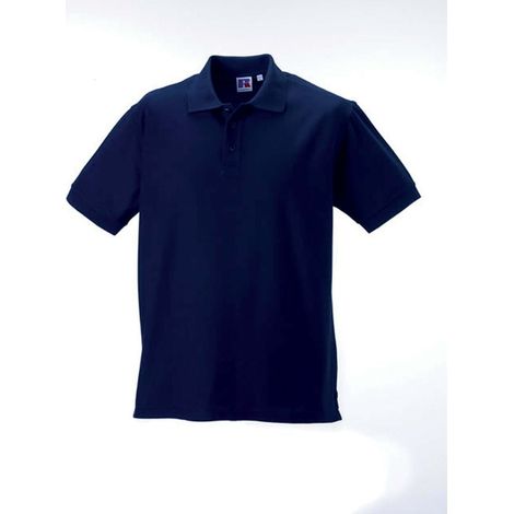 Polo da lavoro in piquet Russell Ultimate Blu navy M