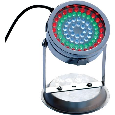 Faretto a led colorati per laghetti e giardini da 6 watt (1/3)