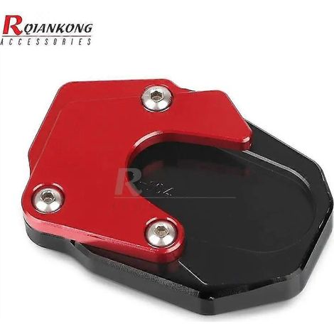 CNC-Fräse für Motorrad-Seitenständer (vergrößerte Auflagefläche) für SUZUKI V-STROM 1000/1000XT/1050/1050XT VSTROM DL1000 DL1050 XT – rot (1/5)