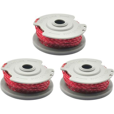 Gardena 5306-20 Bobine de fil de rechange pour débroussailleuse Gardena Turbo SmallCut 300, Gardena Turbo Trimmer Art 8844 et Art 8845 (3 pièces) (1/5)