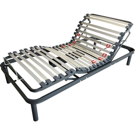 Cama Articulada Eléctrica 105x190 cm Motor y Somier (5 Planos de Articulación) (1/4)