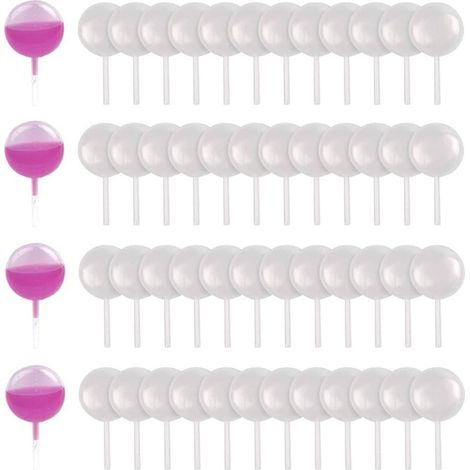 Konditoreipipetten für Saucen, 50 Stück/4 ml, für Cupcakes und Desserts, rund (1/3)