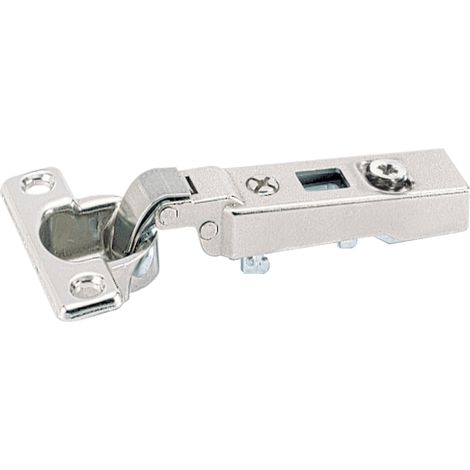 Hettich Möbel-Topfscharnier Intermat 9924, 72965 95°,Kröpf. 9,5mm Zinkdruckguss Si vern. (1/5)