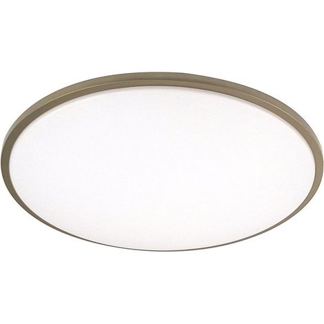Plafon Eglon 36w 3000-4000-6500k Blanco/Cuero 3528lm 6,5x39x39cm C/remoto Y Reg.intensidad