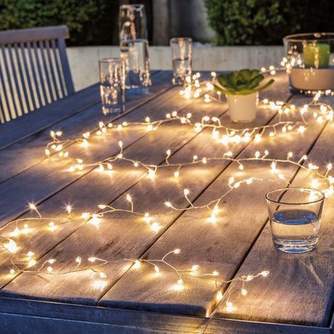 Guirlande LED - Voie lactée Ivoire - 6m - 240 microLED (1/3)