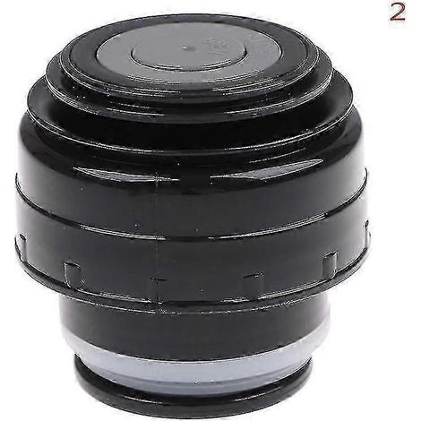 5,2 cm Vakuumflaschendeckel, Thermoskannenabdeckung, tragbarer Universal-Reisebecher-Zubehör-black and gray (1/4)