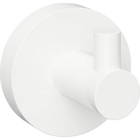 Sapho X-Round - Patère, blanc XR205W (1/2)