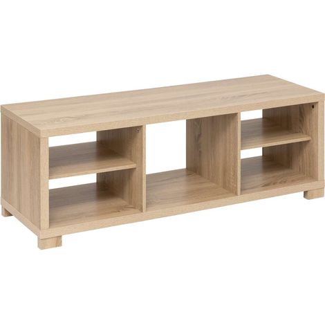 Meuble TV 5 cases en bois BIVOAK (1/2)