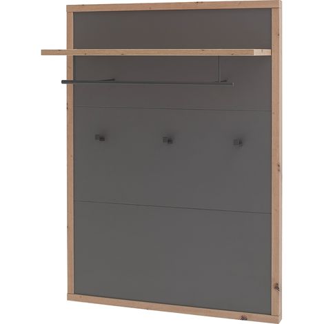 Garderobenpaneel grau matt, Eiche LAKELAND-05 (1/5)