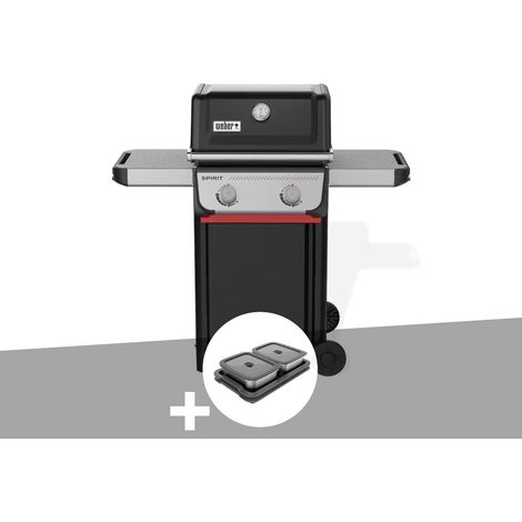 Barbecue à gaz Spirit E-210 + Kit de préparation et de service - Weber