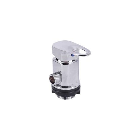 Rubinetto doccia, 1/2", miscelatore doccia monocomando per montaggio a superficie, rubinetto doccia, miscelatore doccia, uscita da 1/2" per camper, furgone camperizzato (A) (1/4)