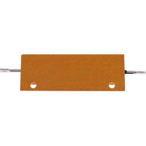 Résistance de puissance à boîtier en aluminium double plaqué or, 100 W, 2 ohms (2R). (1/5)