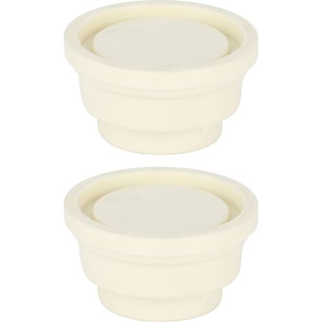 Juego de 2 protectores de goma para escalera de piscina.