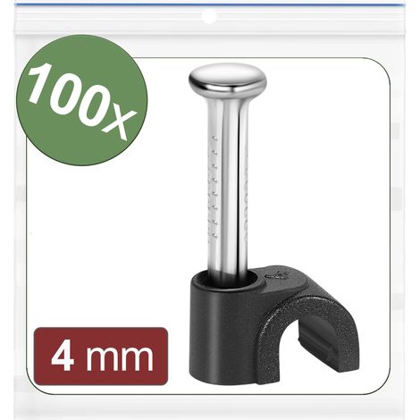 Quadrios 24CA428 Cavalier 24CA428 Plage de Ø du faisceau 2 à 4 mm noir 100 pc(s)