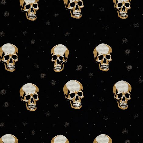 Tela decorativa para exteriores Oxford - Motivo de calavera I DX4773 (1/5)