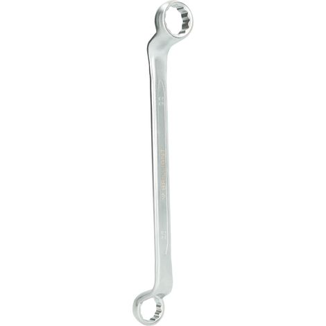 BRILLIANT TOOLS Clé à fourche double coudée 20 x 22 mm - BT012907 (1/5)