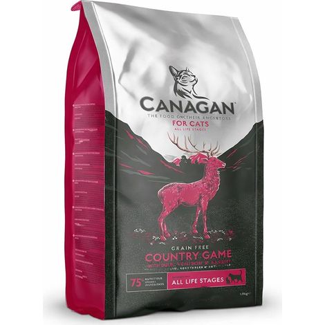 Croquettes pour chat Canagan Country Game 1,5 kg