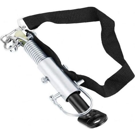 Adaptateur d\'attelage de vélo de bicyclette universel à vélo de remorque à vélo avec bandoulière en nylon pour vélo de route (1/4)