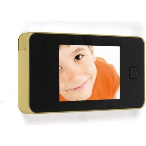 VI.TEL. Spioncino Telecamera Digitale Per Porte 55/110  Oro